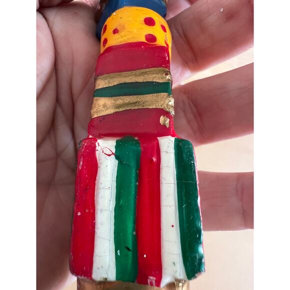 Vintage Giftco Set of 2 Holiday Teddy Bear Taper Candles Stacked Presents  NIB - Picture 7 of 16